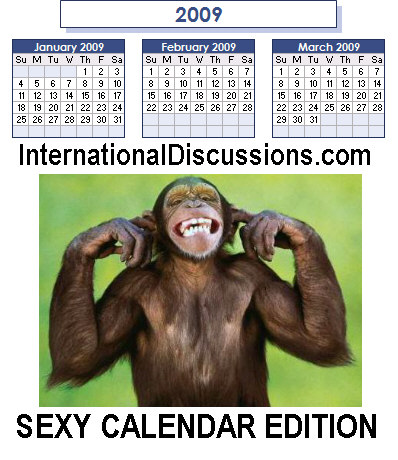 Free Sexy Calendar 2009