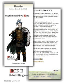 Text Adventure RPG - ROK II - Medieval Fantasy Text Adventures