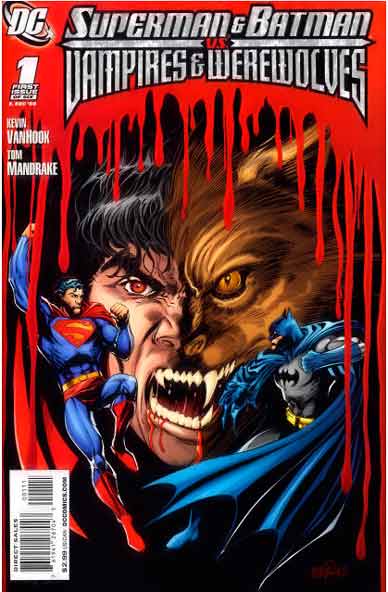 Batman And Superman Vs Vampires & Werewolves