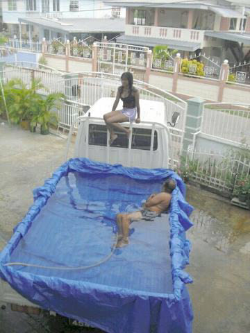 Trini Truck Swimming Pool