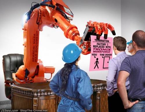 Robots Replacing Human Jobs