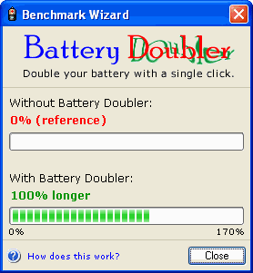 Laptop Battery Doubler