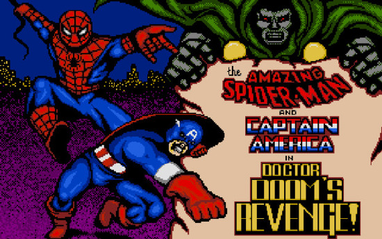 Amazing Spiderman And Captain America Doctors Doom
