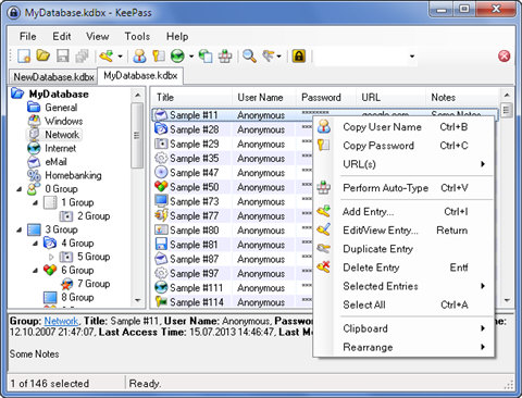 Keepass Password Safe