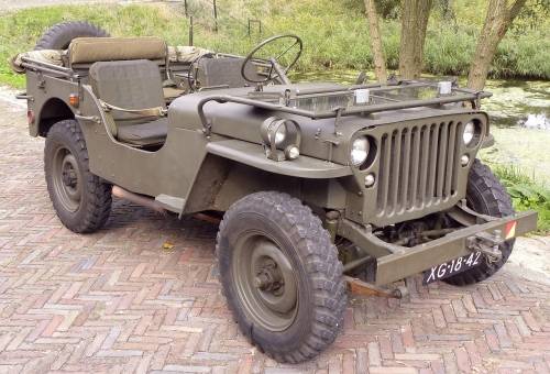 World War 2 Wartime Jeep