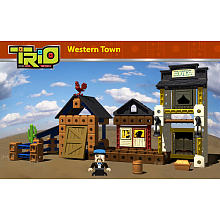 Fisher-price Trio Western Town Building Set