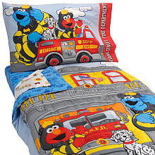 Sesame Street Fire Department 4-piece Toddler