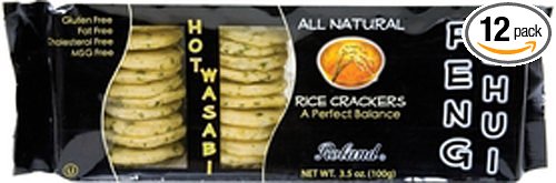 Roland Hot Wasabi Rice Crackers