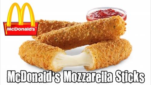 Mcdonalds' Mozzarella Sticks