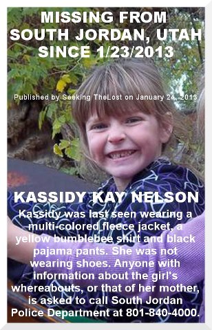 Kassidy Kay Nelson Missing