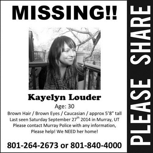 Kayelyn Louder Missing