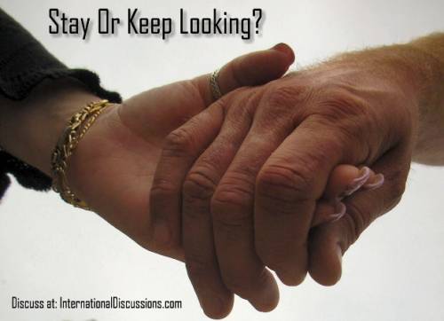 Keep Looking For A Better Relationship?