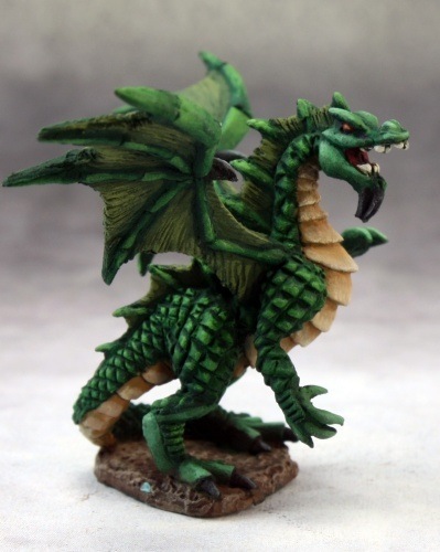 Baby Forest Dragon Miniature