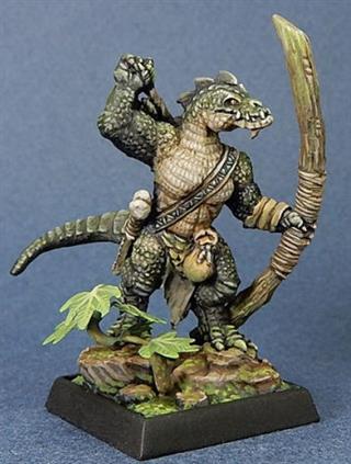 Lizardman Archer Miniature