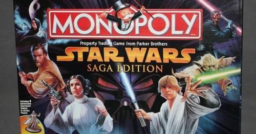 Star Wars Monopoly Board Game