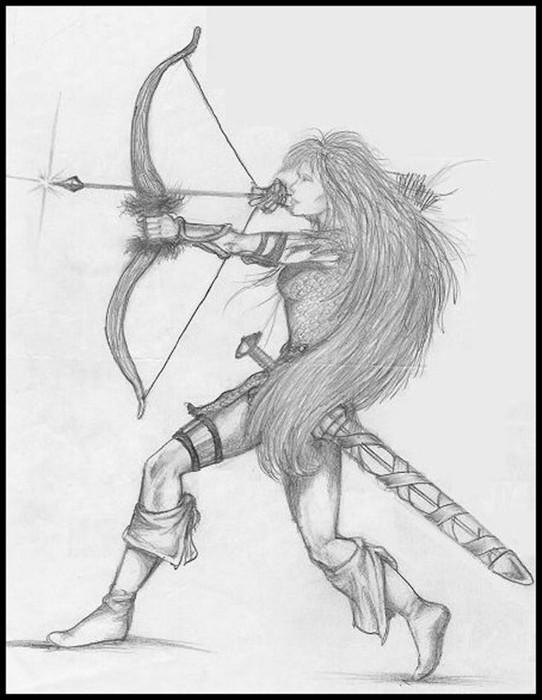 Female Elven Archer
