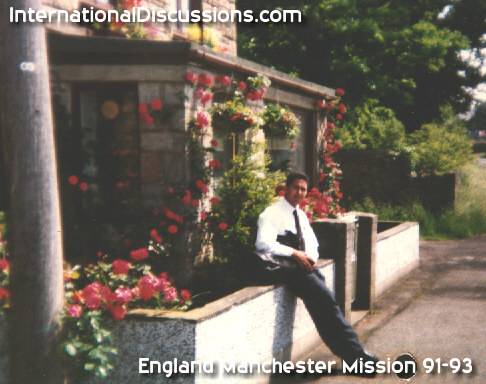 Elder Borde - England Manchester Mission 91-93