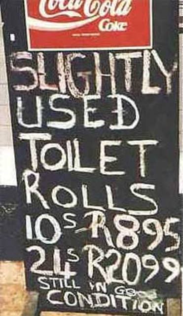 Toilet Rolls