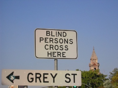 Blind?