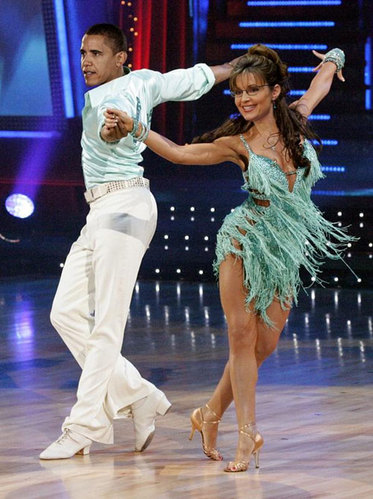 Obama & Palin Dancing