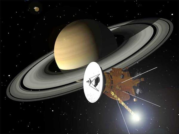 Cassini Spacecraft & Saturn