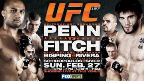 Ufc 127 Penn Vs Fitch