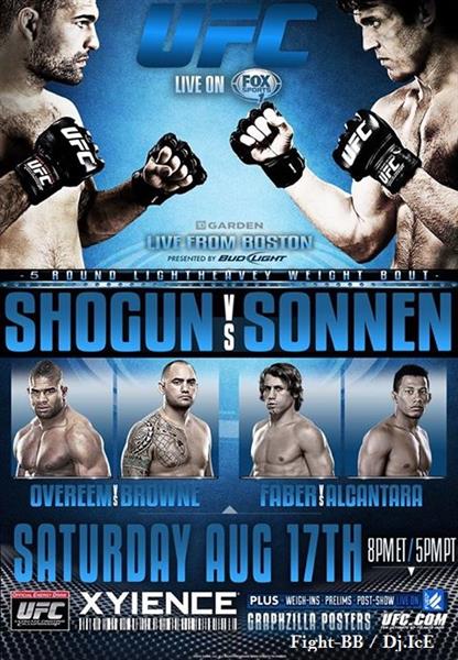 UFC Fight Night 26 Shogun vs Sonnen