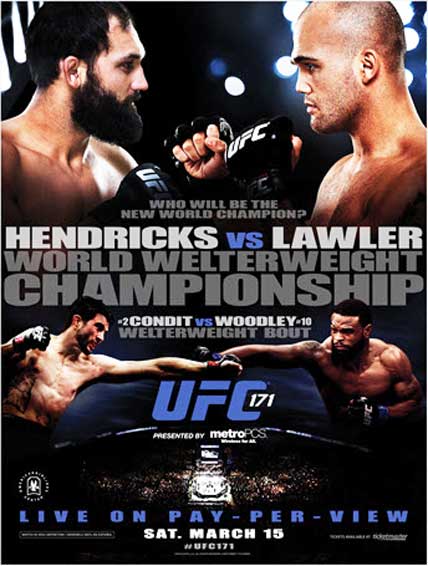 UFC 171: Hendricks vs. Lawler