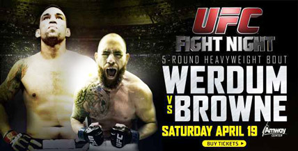 UFC Fight Night Werdum vs Browne