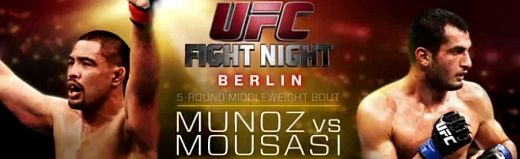 UFC Fight Night Berlin Munoz Vs Mousasi