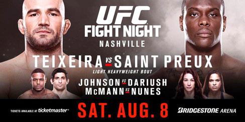 UFC Fight Night 73 - Teixeira vs Saint Preux