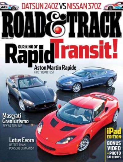 Road And Track Magazine