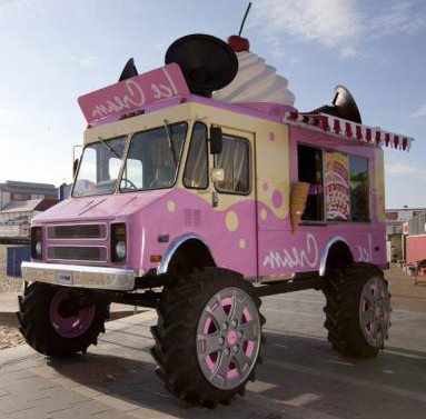 Skoda Monster Ice Cream Truck