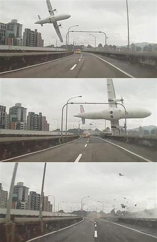 Taiwan Plane Crashes