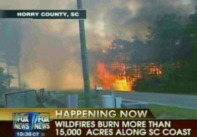 South Carolina Fires
