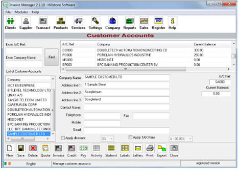 Invoice Manager