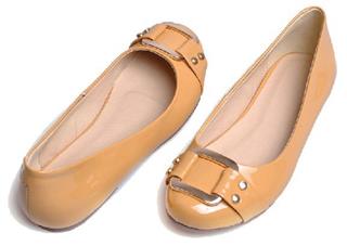Rate This Buckle Flat Shoe