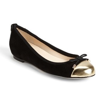 Rate This Black Flat Gold Tip Shoe