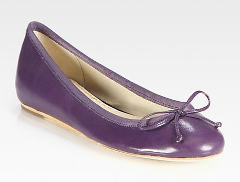 Rate This Purple Flat Shoe