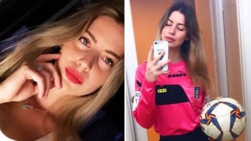 Giulia Nicastro - Female Referee Shocked