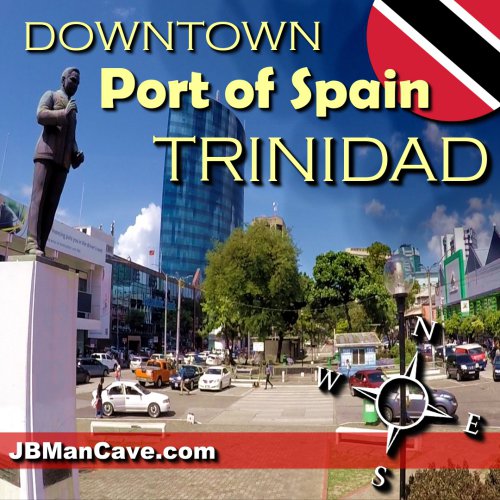 Walking In Downtown Port Of Spain, Trinidad