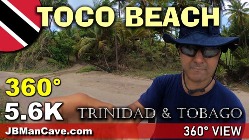 Virtual Reality At Toco Beach Trinidad