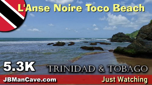 L'Anse Noire Beach In Toco Trinidad