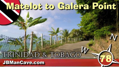 Driving From Matelot To Galera Point Lighthouse In Trinidad