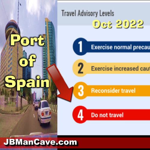 USA Travel Advisory 2022 To Port Of Spain Trinidad