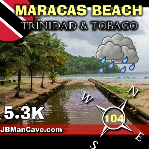 Rainy Day Maracas Beach