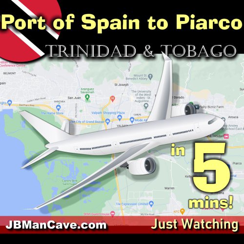 Port Of Spain To Piarco Airport In 5 Mins