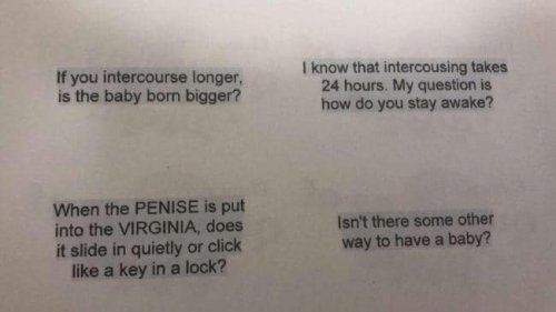 Questions Children Have About Sex Education