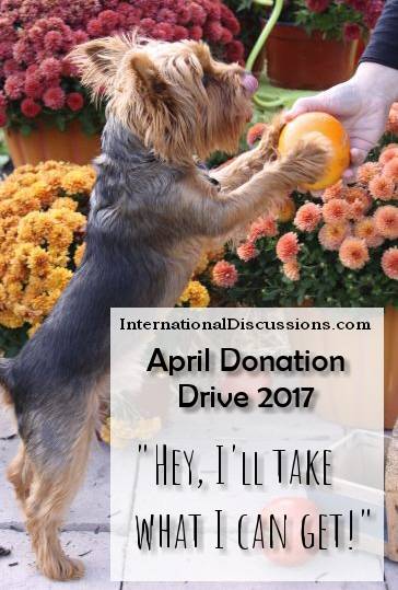 Donation Drive - April 2017