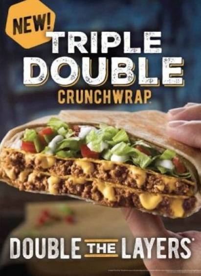 Taco Bell's Triple Double Crunchwrap